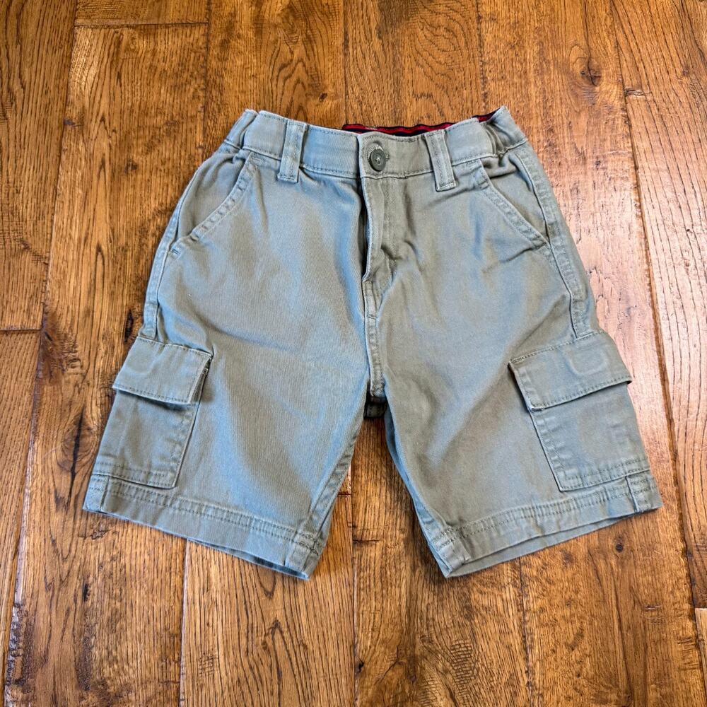 Lot of 7 Boys Summer Clothing Sz 6/7 Swim Trunks Adjustable Shorts Shirts Messi - Picture 11 of 15